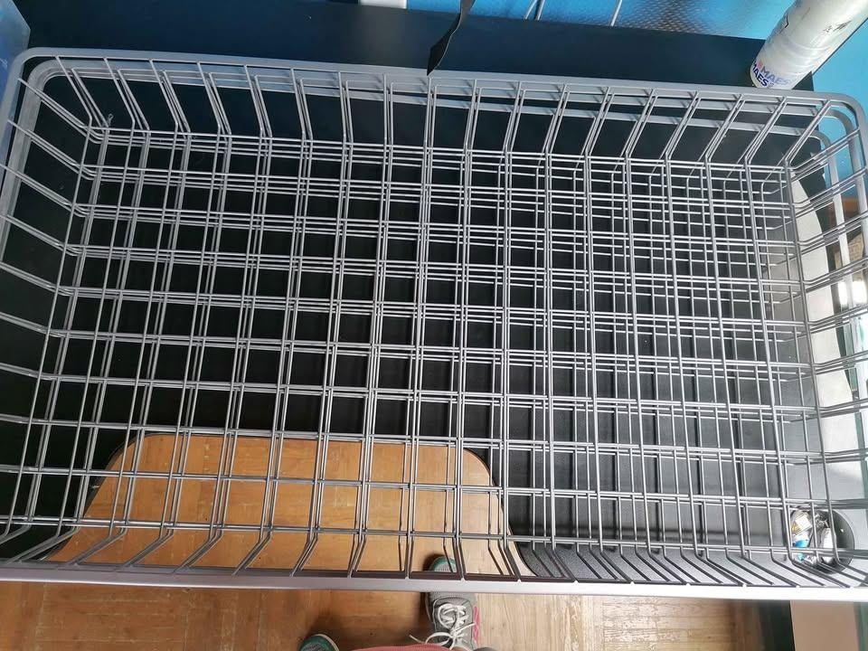 Grand bac de rangement à suspendre avec système de fixation, Casier, Moins de 35 cm, Comme neuf, Enlèvement