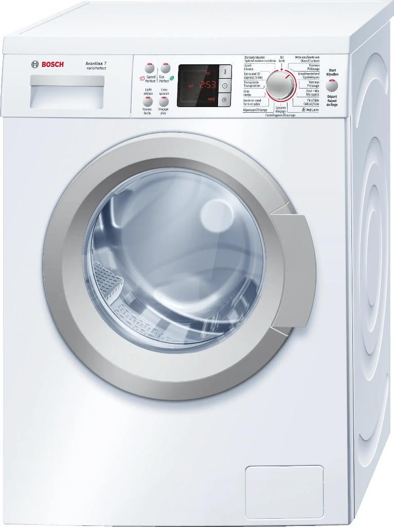 Bosch Avantixx 7 varioPerfect - Lave-linge - Très bon état, 1200 à 1600 tours, 6 à 8 kg, Programme lavage à la main, Chargeur frontal