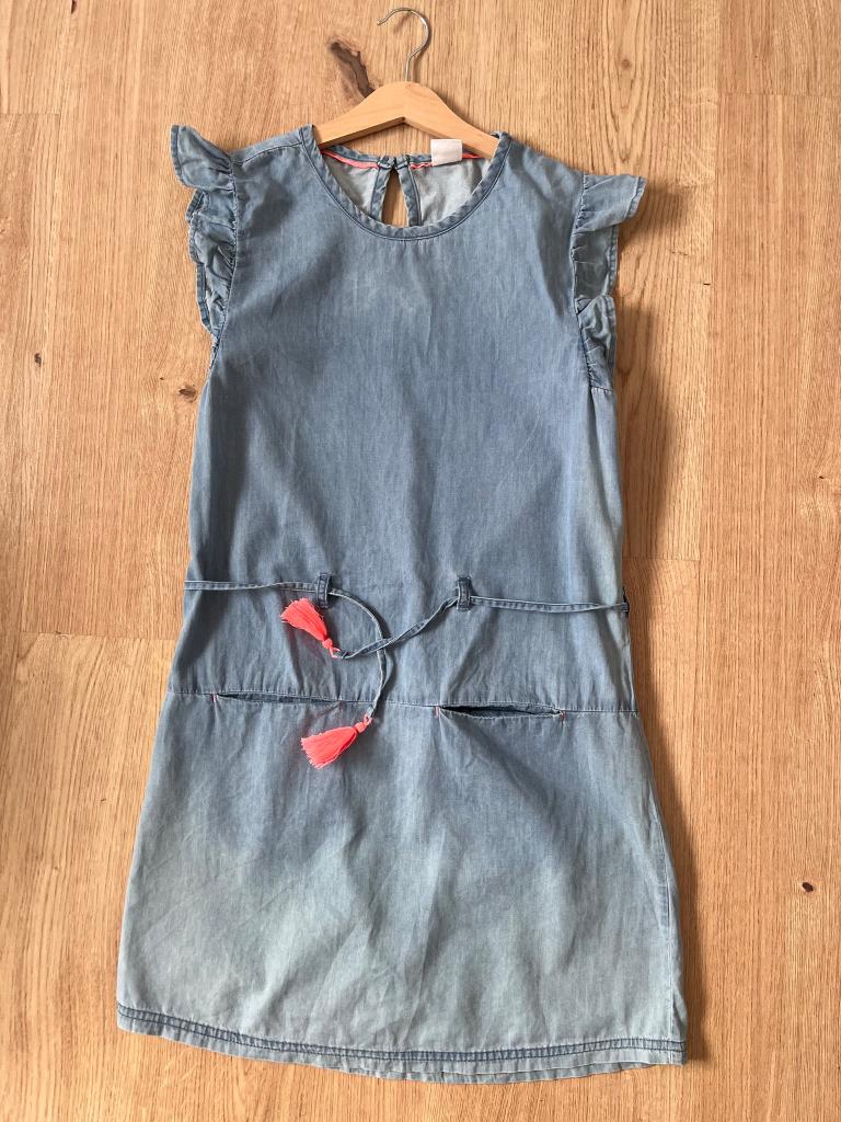 HEMA, robe bleue (été) 158 - 164, Enfants & Bébés, Vêtements enfant | Taille 158, Enlèvement ou Envoi, Hema, Fille, Robe ou Jupe