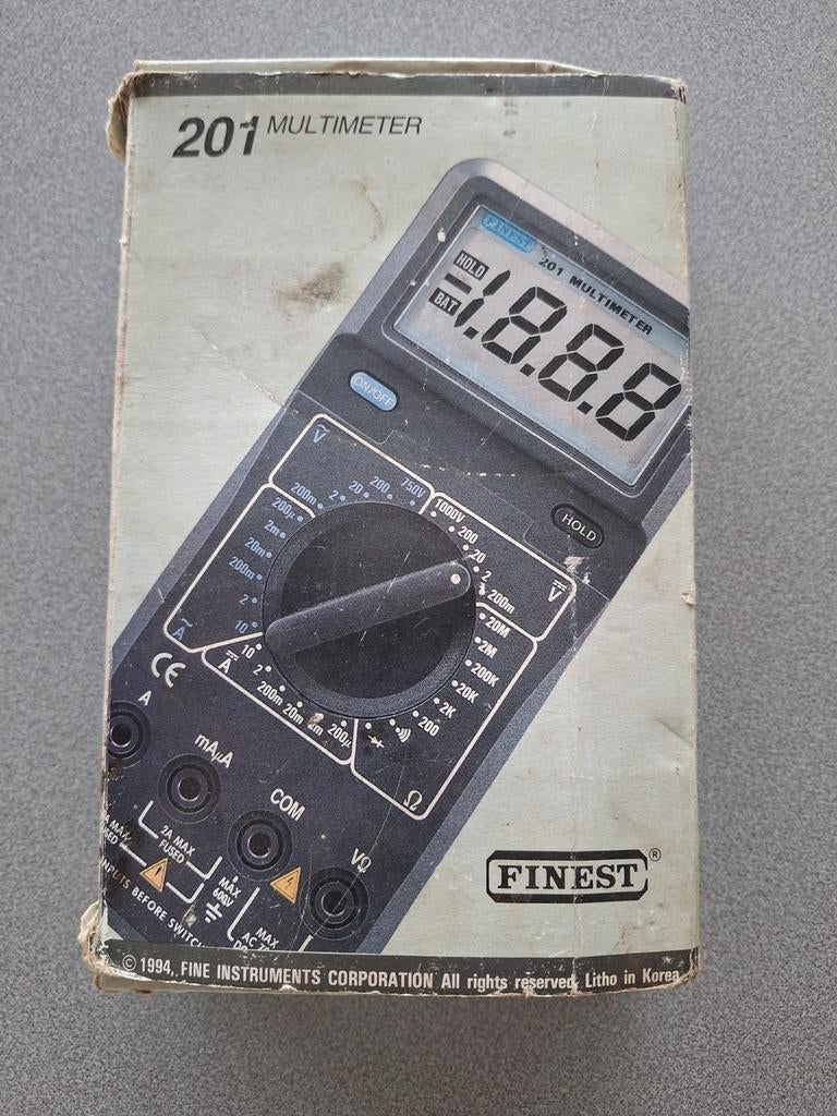 Multimeter, Doe-het-zelf en Bouw, Meetapparatuur, Ophalen of Verzenden, Multimeter