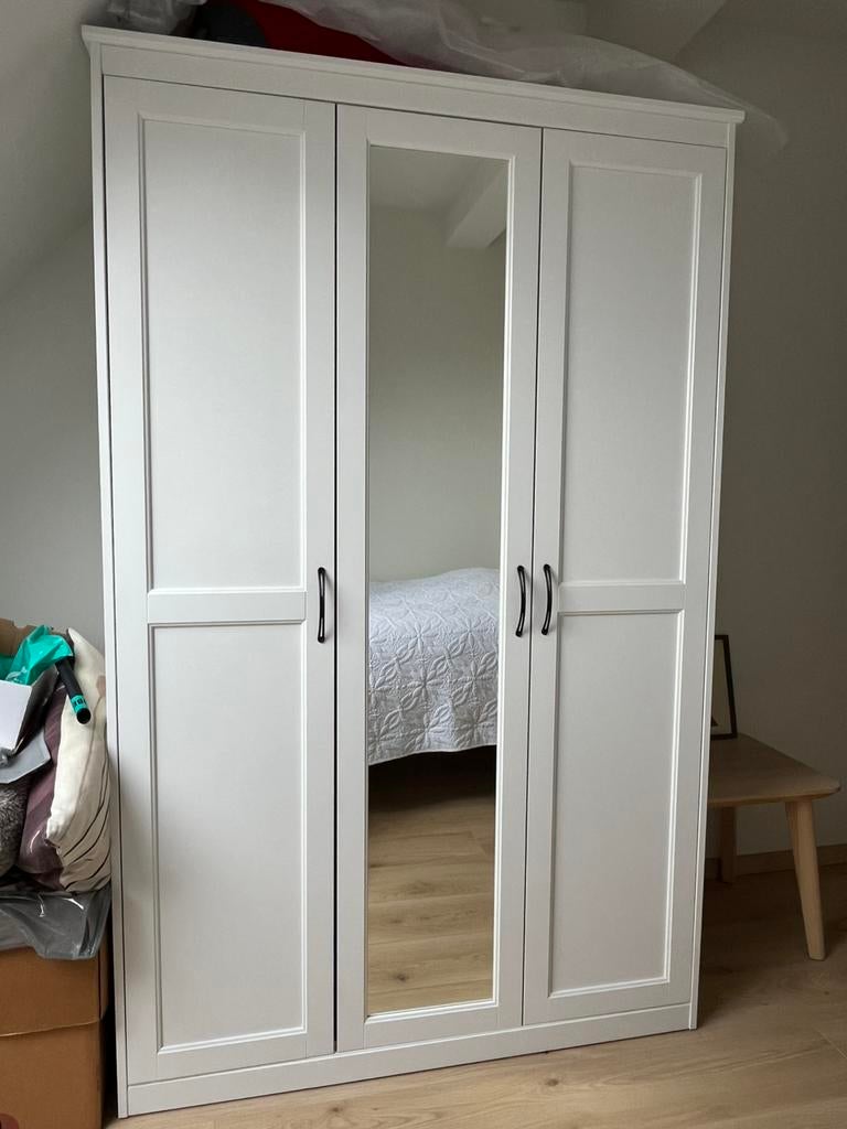 Garde robe Ikea Songesand, Maison & Meubles, Armoires | Penderies & Garde-robes, Enlèvement, Utilisé, Avec tablette(s)