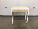 (10) Moderne witte bureau met lade, Enlèvement, Comme neuf, Bureau