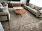 3 Tapis PLATIN Shaggy beige sable impeccable !!!, Ophalen