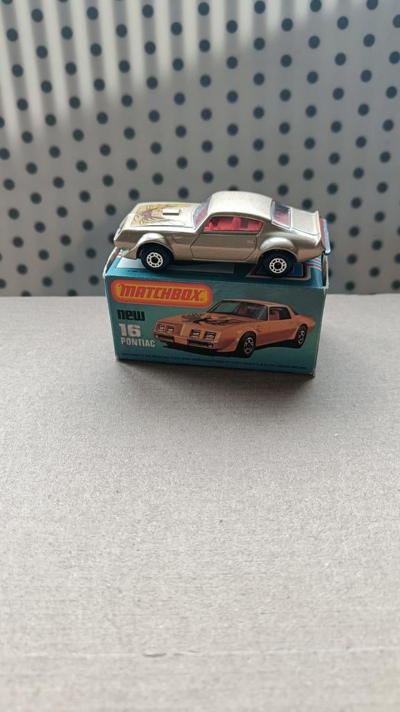 Matchbox SUPERFAST nr16 Pontiac, Ophalen of Verzenden