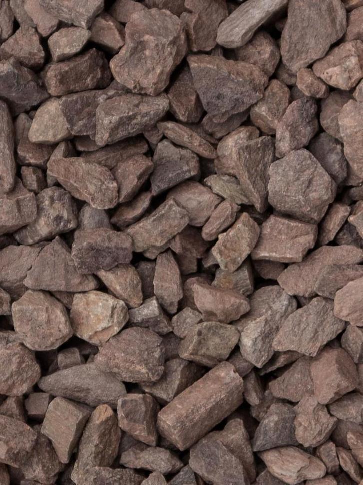 Rood Kwartsiet Split: Warme, Luxe Uitstraling voor uw Tuin, Tuin en Terras, Grind, Keien en Split, Nieuw, Split, Rood, Kwartsiet