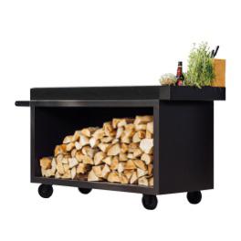 Nieuwe Ofyr Mise & Place Black 135 Pro CD, Jardin & Terrasse, Barbecues au charbon de bois, Neuf, Avec accessoires, Enlèvement