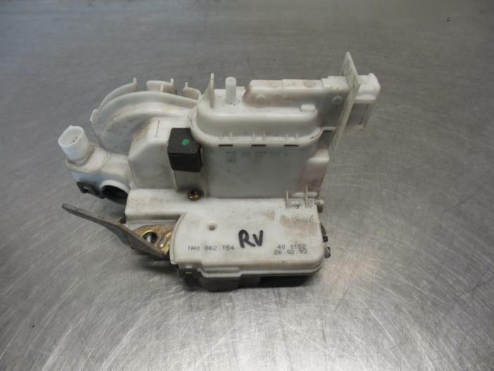 Deurslot Mechaniek 2Deurs rechts van een Volkswagen Golf (Go, Auto-onderdelen, Carrosserie, Volkswagen, Gebruikt, Ophalen of Verzenden