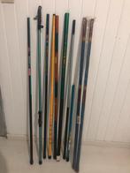 10 cannes à pêche entre 3 et 5 metres., Sports nautiques & Bateaux, Enlèvement, Utilisé, Ligne fixe