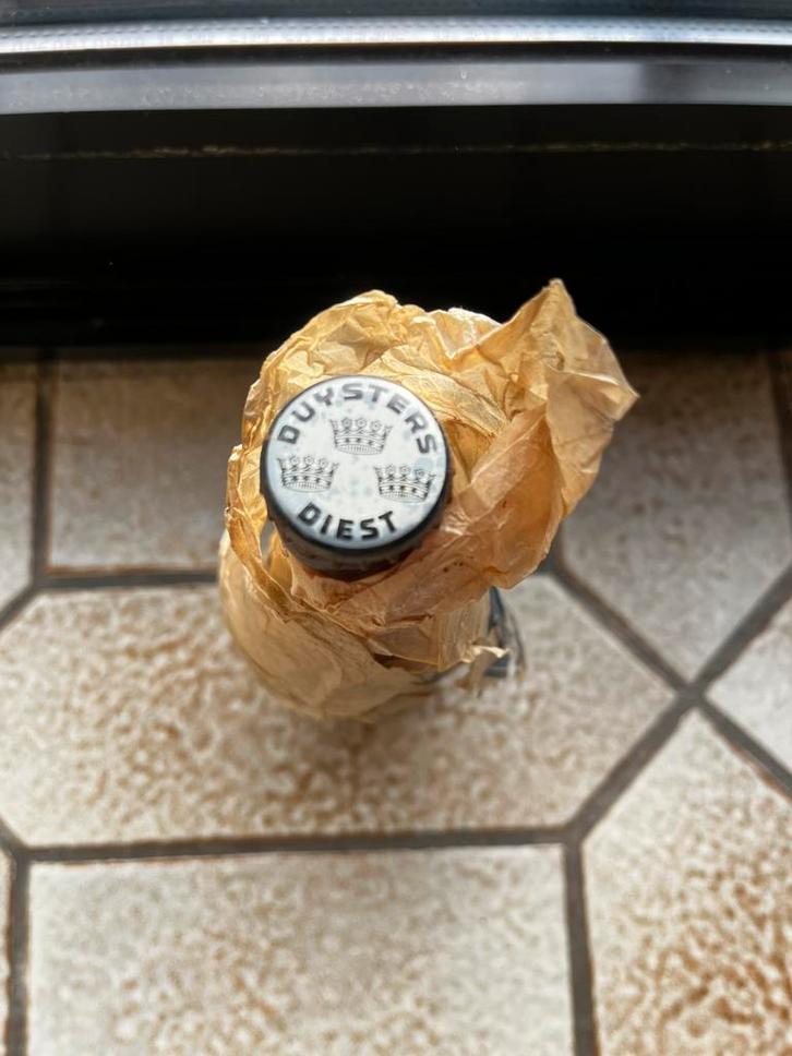 Zeer oude vol bierflesje met nog een oude factuur, Verzamelen, Biermerken, Zo goed als nieuw, Flesje(s), Overige merken, Ophalen