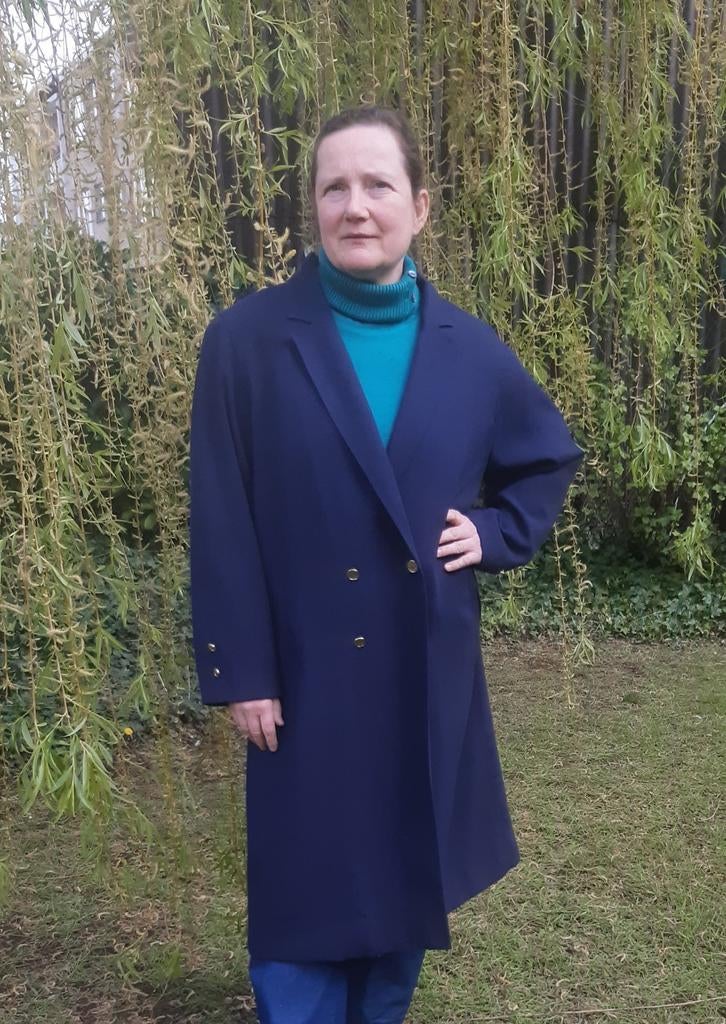 Veste longue bleue pour femme, Vêtements | Femmes, Enlèvement ou Envoi, Taille 46/48 (XL) ou plus grande