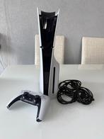 Ps5 slim disc edition 1 TB alle kabels werkt perfect, Games en Spelcomputers, Spelcomputers | Sony PlayStation 5, Ophalen, Zo goed als nieuw