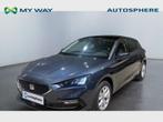 Seat Leon Leon 1.5 eTSI MHEV Move! Navi DSG, Auto's, Seat, Automaat, Leon, Zilver of Grijs, Stadsauto