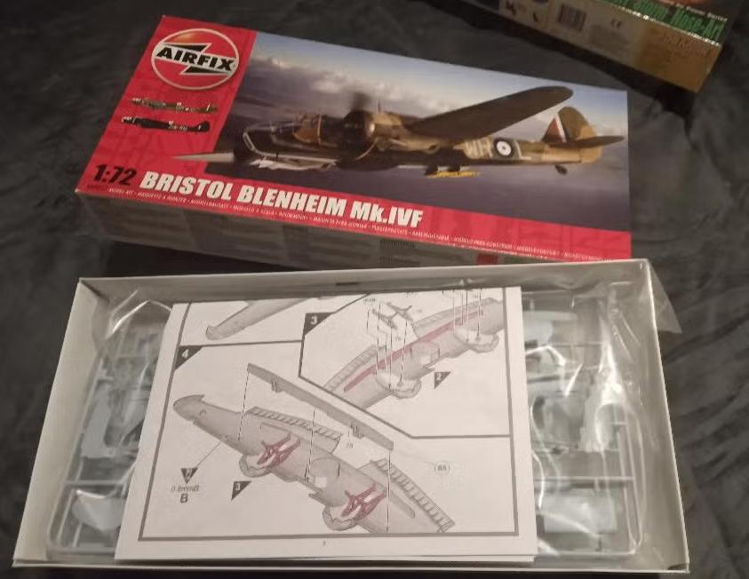 Airfix 1:72 Bristol Blenheim Mk.IVF, Ophalen of Verzenden, Nieuw, 1:72 tot 1:144, Vliegtuig