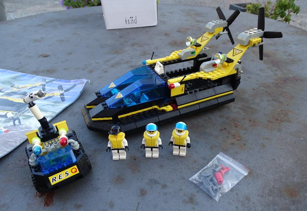 Système Lego 6473 Res-Q Cruiser, Accessoires inclus, Lego, Ensemble complet, Utilisé