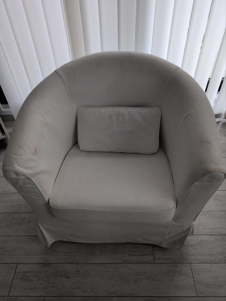 Comfortabele, lichte zetel, Huis en Inrichting, Ophalen