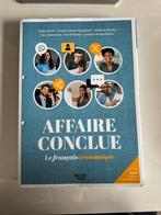Affaire conclue - le français économique, Boeken, Ophalen of Verzenden, Gelezen, Hoger Onderwijs