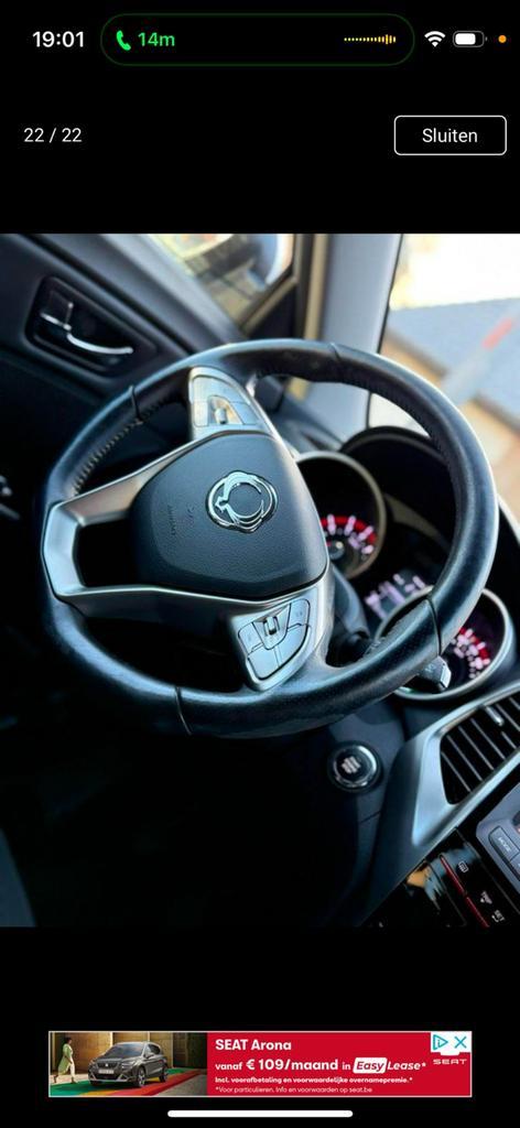 SsangYong Tivoli 2017 Full Option | Black Pack | Topstaat, Auto's, SsangYong, Bedrijf, Tivoli, Benzine, Euro 6, SUV of Terreinwagen