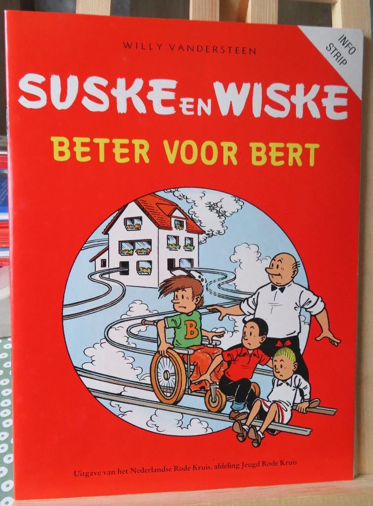 Suske en Wiske Beter voor Bert info strip, Ophalen of Verzenden, Nieuw