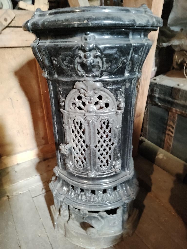 Poêle à charbon/bois en fonte, Enlèvement