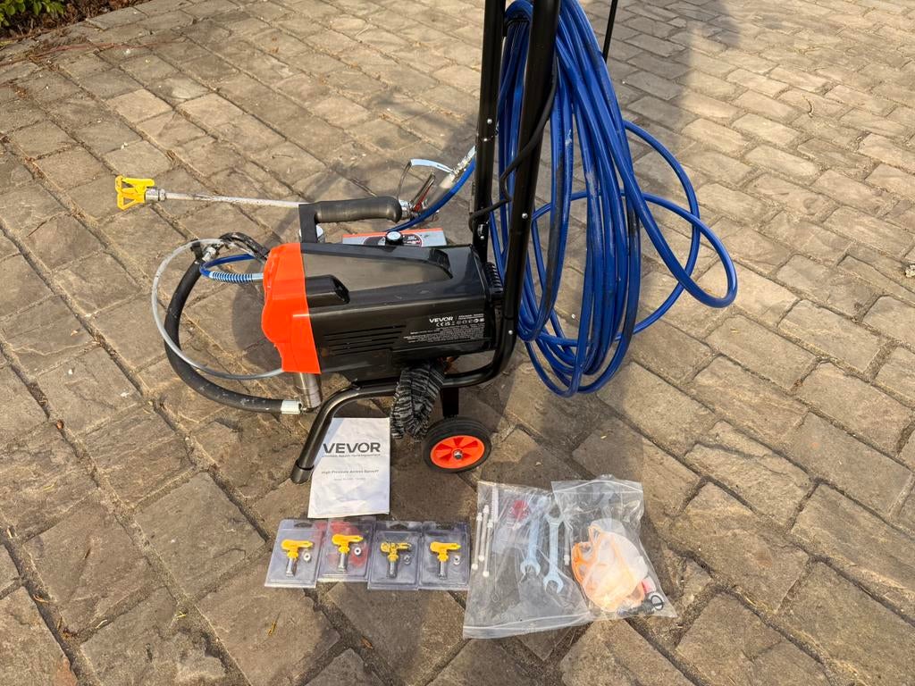 Airless verfspuit, Bricolage & Construction, Matériel de peinture, Enlèvement, Neuf, Pulvérisateur de peinture ou Pompe à peinture