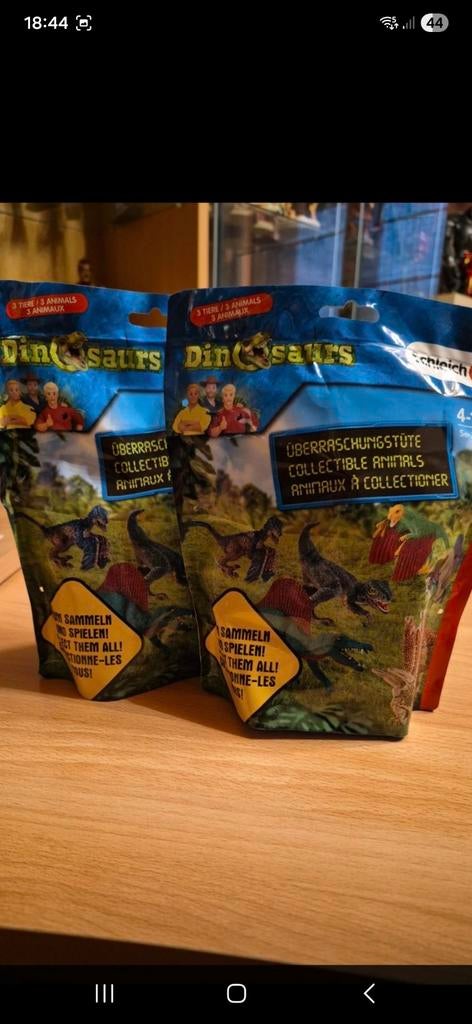 Dinosaurus surprise bag x2, Verzamelen, Ophalen of Verzenden, Nieuw, Dier