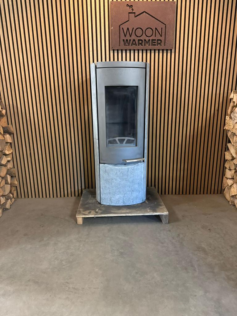 25213 Poêle en stéatite Wamsler 7 kW, Maison & Meubles, Poêles, Enlèvement, Utilisé, Bois, Autoportant
