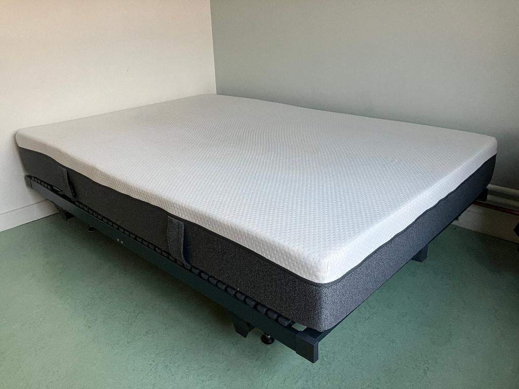 Emma Original 140 x 200 + degelijke lattenbodems, Ophalen, Gebruikt, 140 cm, Twijfelaar