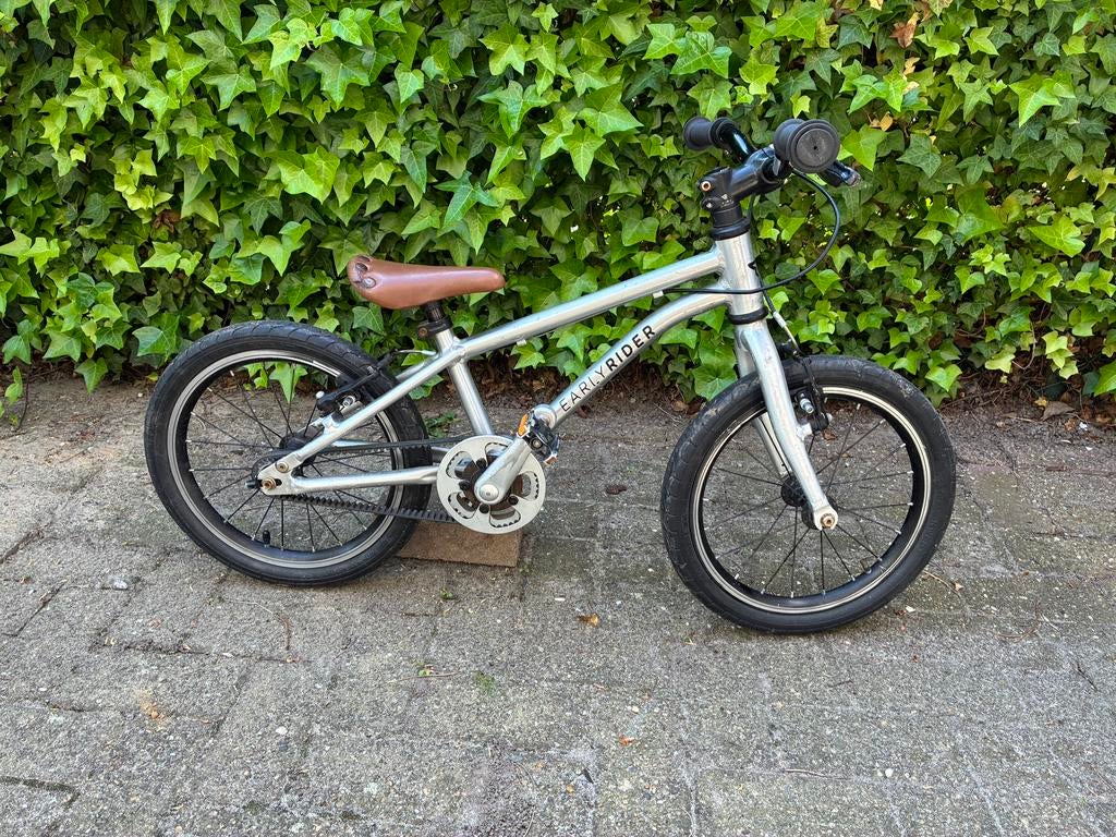Early Rider 16"  de ultieme kinderfiets (Riem-aandrijving), Fietsen en Brommers, Ophalen, Gebruikt, Velgrem, Minder dan 16 inch