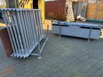 Aluminium rolstelling tot 11.5m werkhoogte!, Doe-het-zelf en Bouw, Steigers, Ophalen, Zo goed als nieuw, Rolsteiger of Kamersteiger