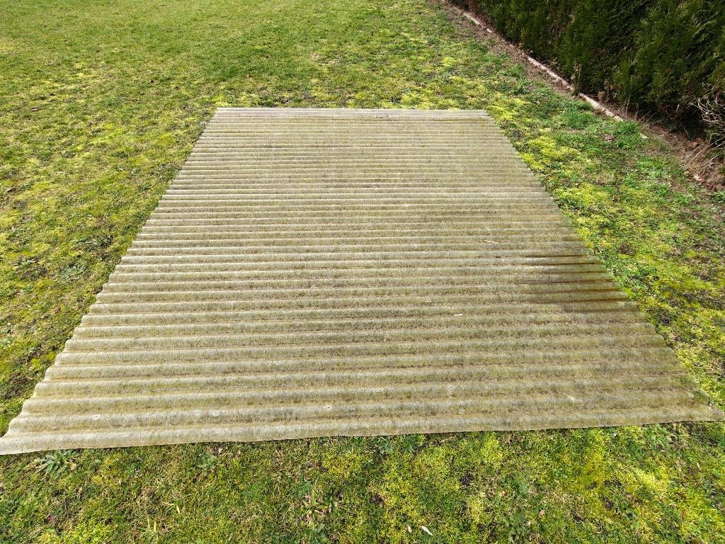 Golfplaat plastiek, Doe-het-zelf en Bouw, Ophalen, Kunststof, Gebruikt, Overige kleuren