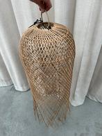 Hanglamp rotan XL, Huis en Inrichting, Ophalen, Gebruikt, Boho, 75 cm of meer