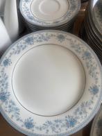 Noritake Blue Hill servies 68 stuks voor 12 personen, Enlèvement, Comme neuf, Porcelaine, Service complet