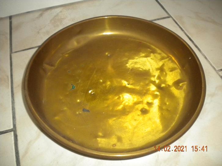 Kopereschaal/-schotel, Antiek en Kunst, Antiek | Woonaccessoires, Ophalen