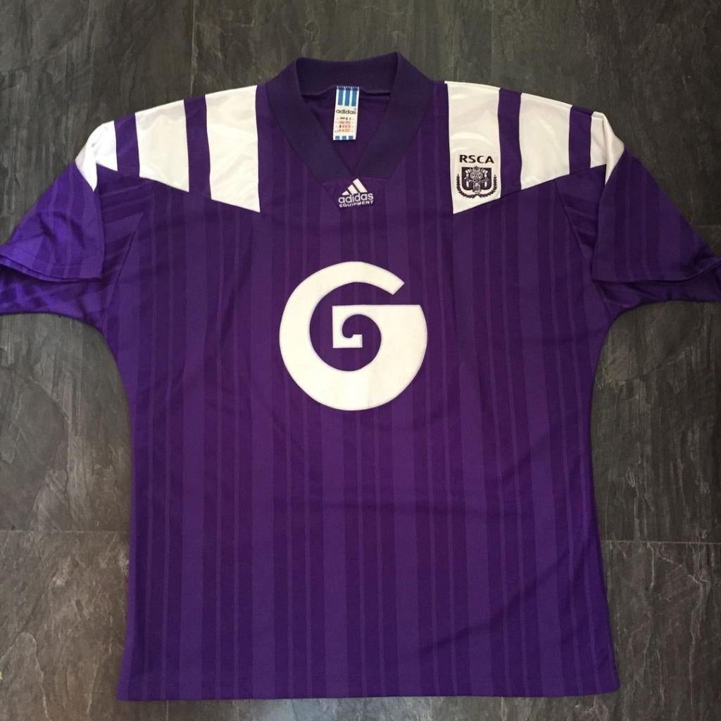 Maillot Adidas REPLICA d'Anderlecht datant de 2010 ! 55€, Collections, Articles de Sport & Football, Envoi, Neuf, Maillot