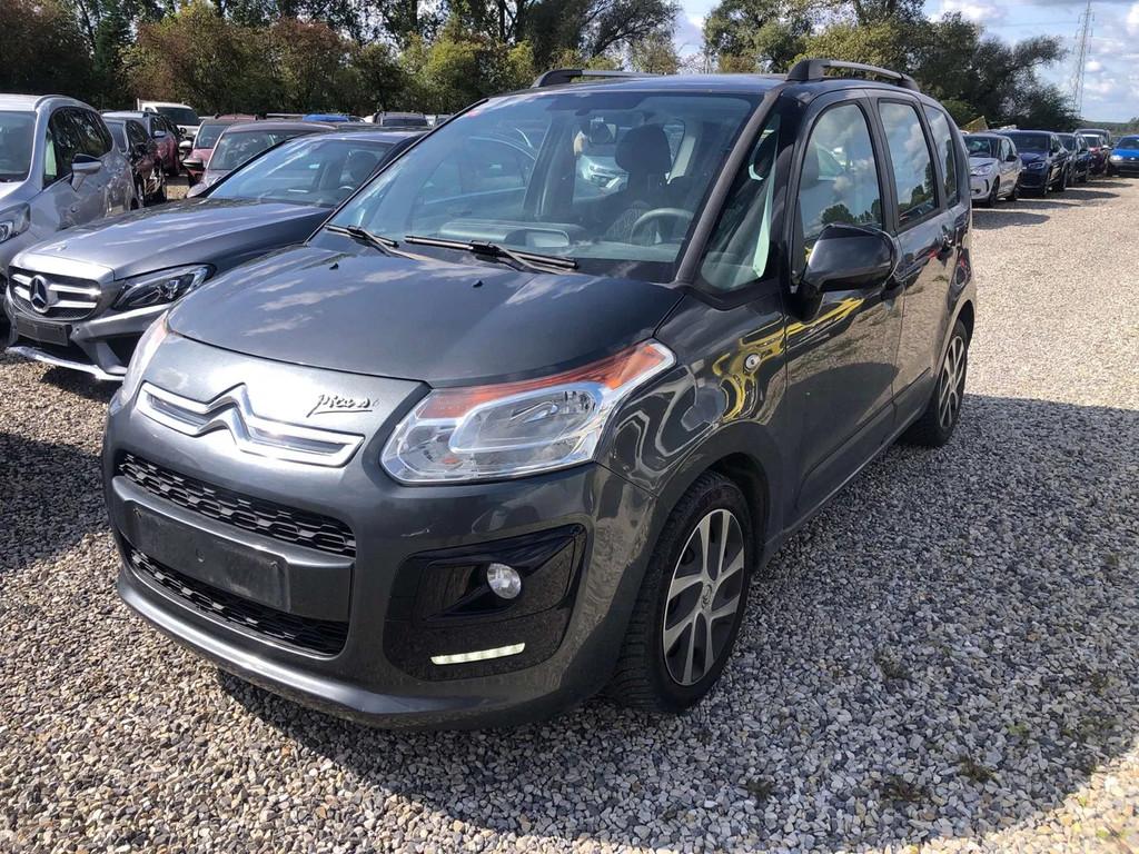 Citroën C3 Picasso 1.6 HDi Seduction (bj 2014), Auto's, Euro 5, Stof, Gebruikt, Zwart