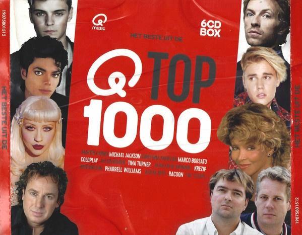 624 - Qmusic  - HET BESTE UIT Q TOP 1000  2017 - 6CD - NIEUW, CD & DVD, CD | Compilations, Neuf, dans son emballage, Dance, Envoi