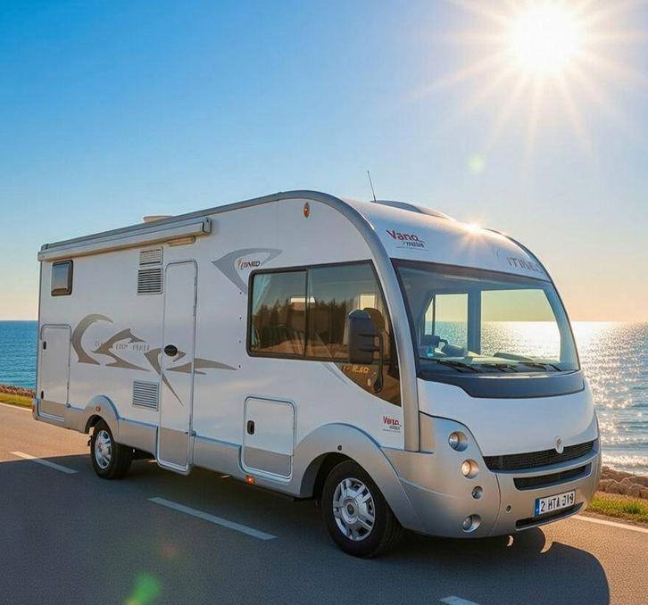 Mobilhome Itineo Integral 84000km., Caravanes & Camping, Camping-cars, Particulier, jusqu'à 4, Intégral, Fiat, Fiat, Diesel, Boîte manuelle