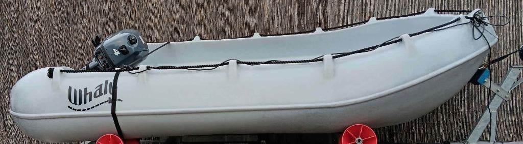 Whaly 310 met Yamaha buitenboordmotor 4pk 4 takt, Ophalen, Overige materialen, Tot 10 pk, Zo goed als nieuw