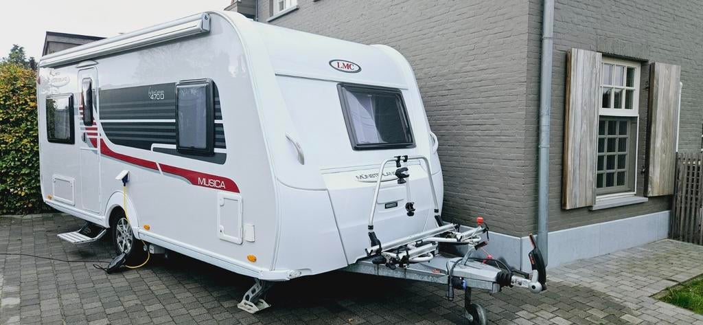 Caravan Münsterland LMC 470D musica, Caravanes & Camping, Caravanes, Grand lit, Jusqu'à 4, 6 à 7 mètres, Particulier