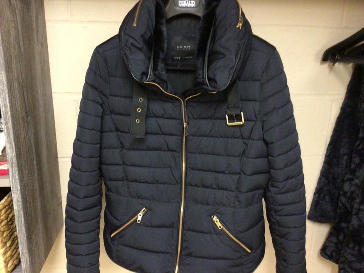 Veste zara medium, Kleding | Dames, Jassen | Winter, Zo goed als nieuw, Maat 38/40 (M), Zwart, Ophalen