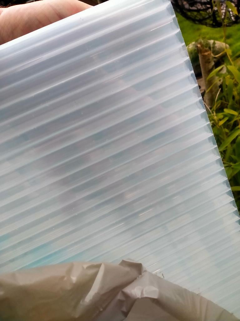 Polycarbonaat platen 16 mm nieuw, Ophalen of Verzenden, Nieuw, Serre