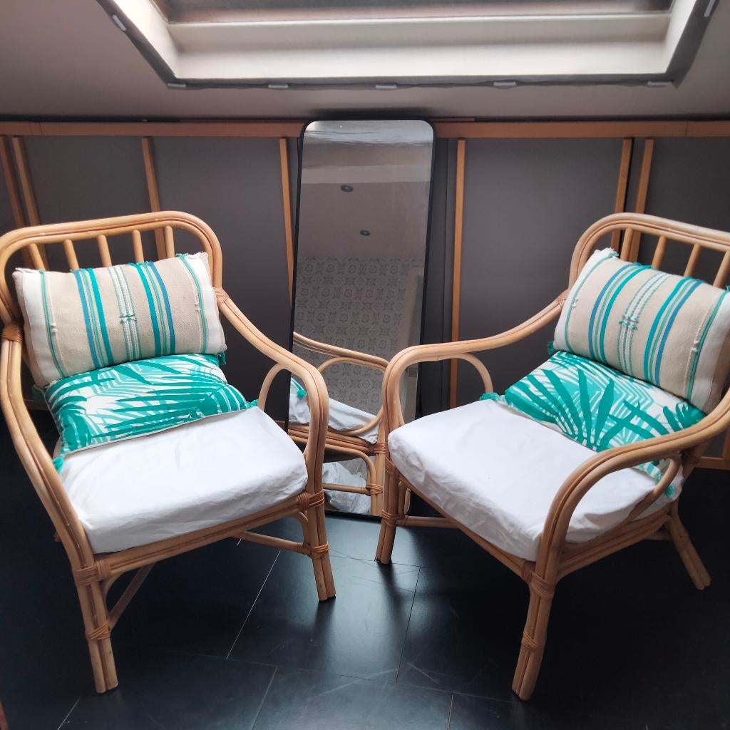 Paire de fauteuils de jardin, Enlèvement, Utilisé