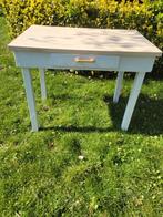 Houten keukentafel, Sidetable of bijzettafel, Huis en Inrichting, Tafels | Sidetables, Ophalen, Rechthoekig