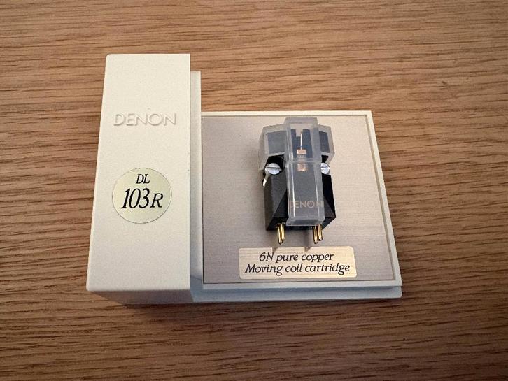 Denon DL-103R MC-element — zo goed als nieuw, Audio, Tv en Foto, Platenspelers, Zo goed als nieuw, Platenspeler-onderdeel, Overige merken