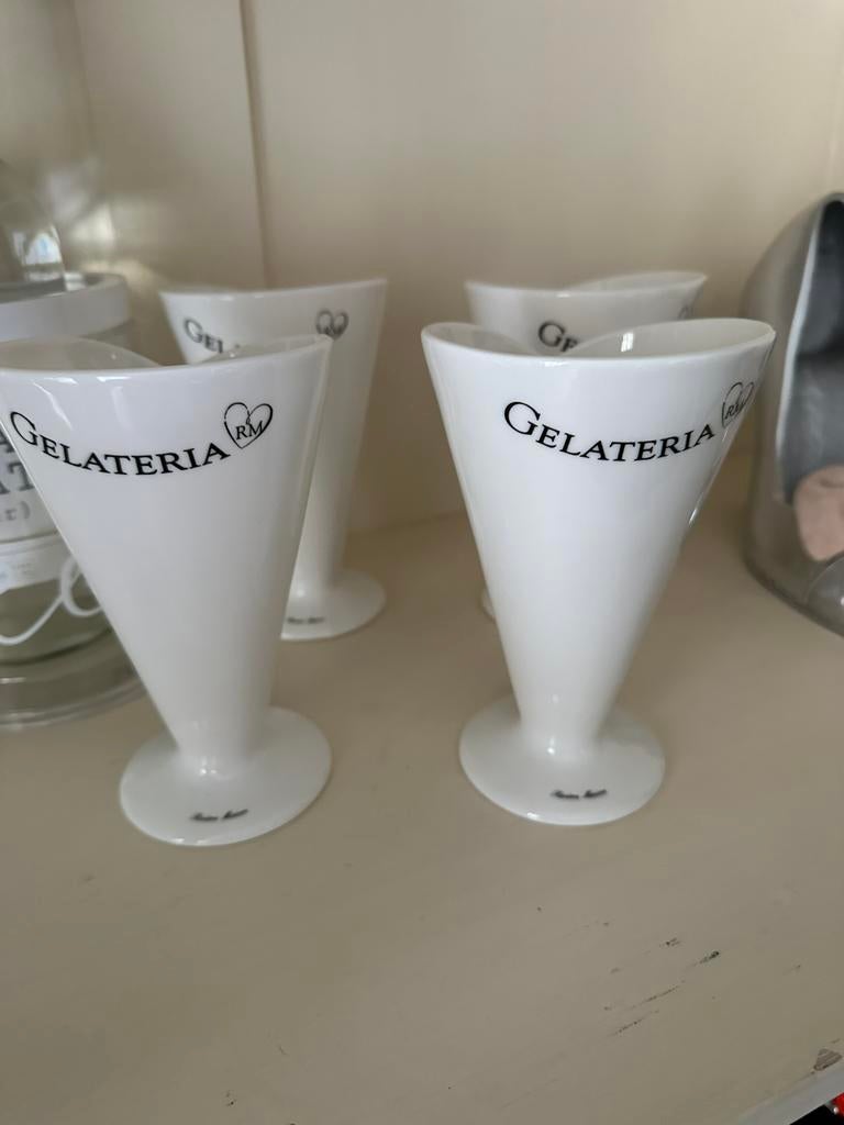 IJs coupé riviera maison 4 stuks groot, Ophalen, Zo goed als nieuw