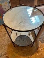 Petit table de salon, Maison & Meubles, Rond, 50 à 100 cm, Verre, Enlèvement