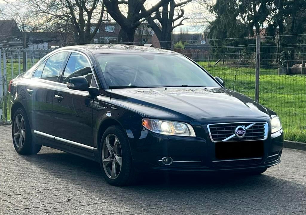 Volvo S80 1.6D Drive Euro 5 Full Opzieon, Auto's, Volvo, Voorwielaandrijving, Euro 5, Zwart, Zwart