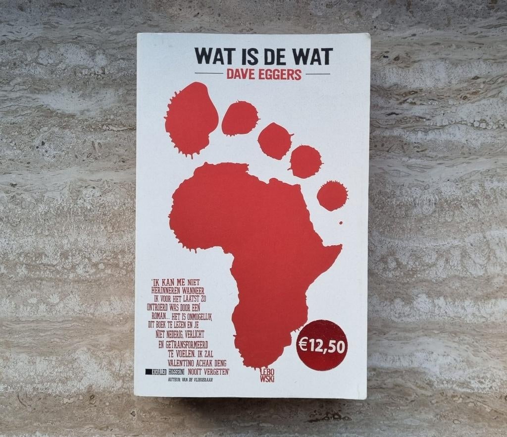Wat is de wat, biografie Valentino Achak Deng, Dave Eggers, Boeken, Gelezen, Verzenden, Dave Eggers, Amerika