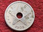 Congo Belge - 20 centimes 1909 (#012#) - RARE, Enlèvement ou Envoi, Autres pays, Monnaie en vrac