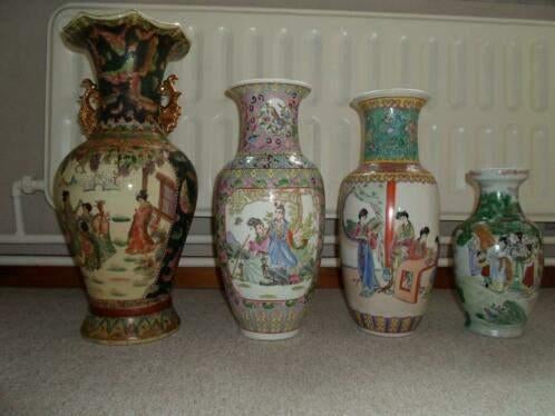 chinese vazen, Huis en Inrichting, Ophalen, Zo goed als nieuw